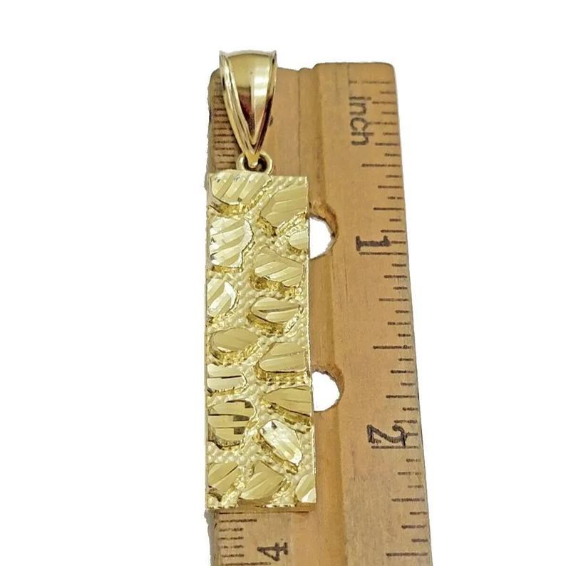 [Copy]Nugget Ankh Charm Pendant Gold Plated Necklace