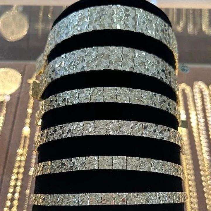 Nugget Necklace Multi Size Gold Plated Necklace