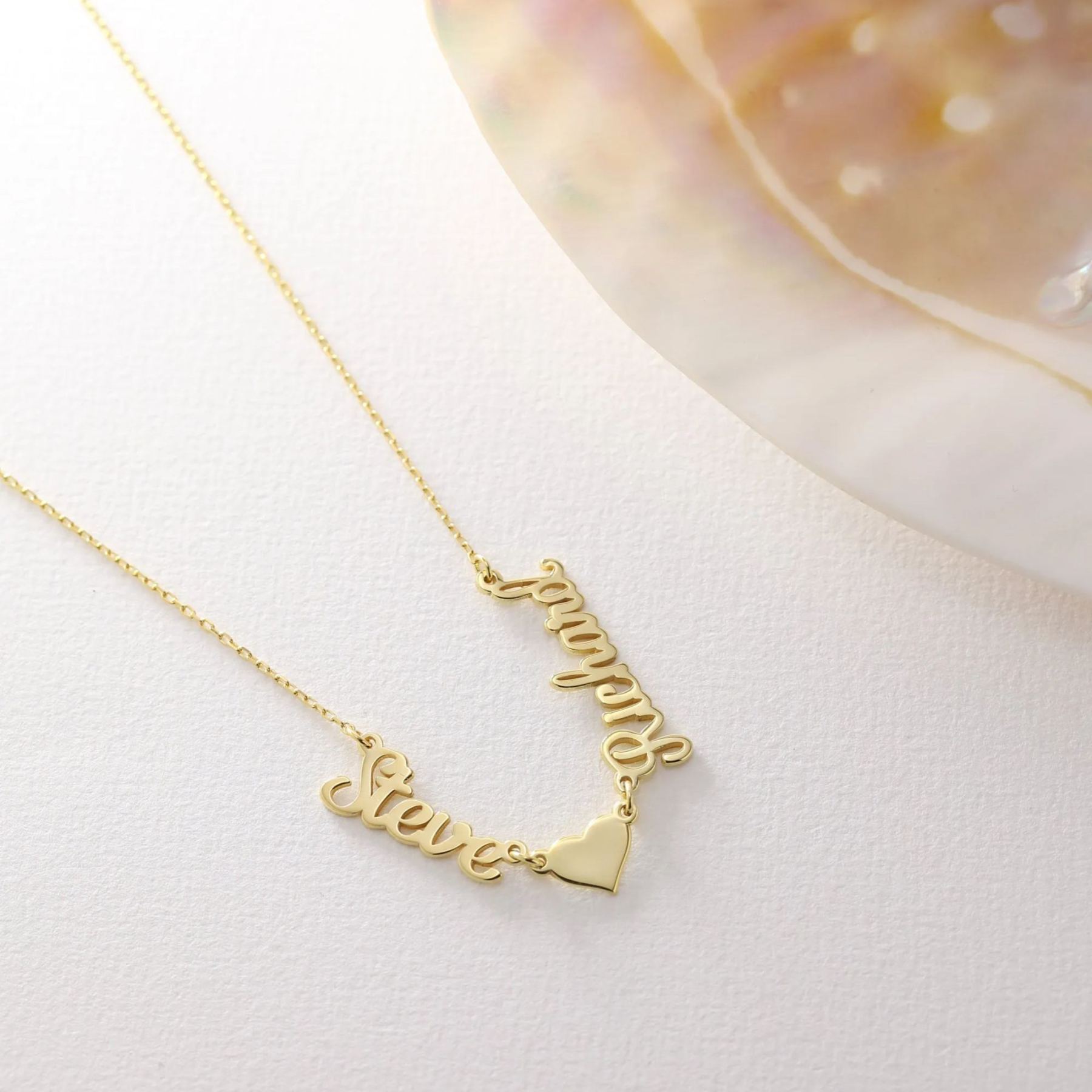 [Copy]Lucky Petal Pendant Letter Necklace