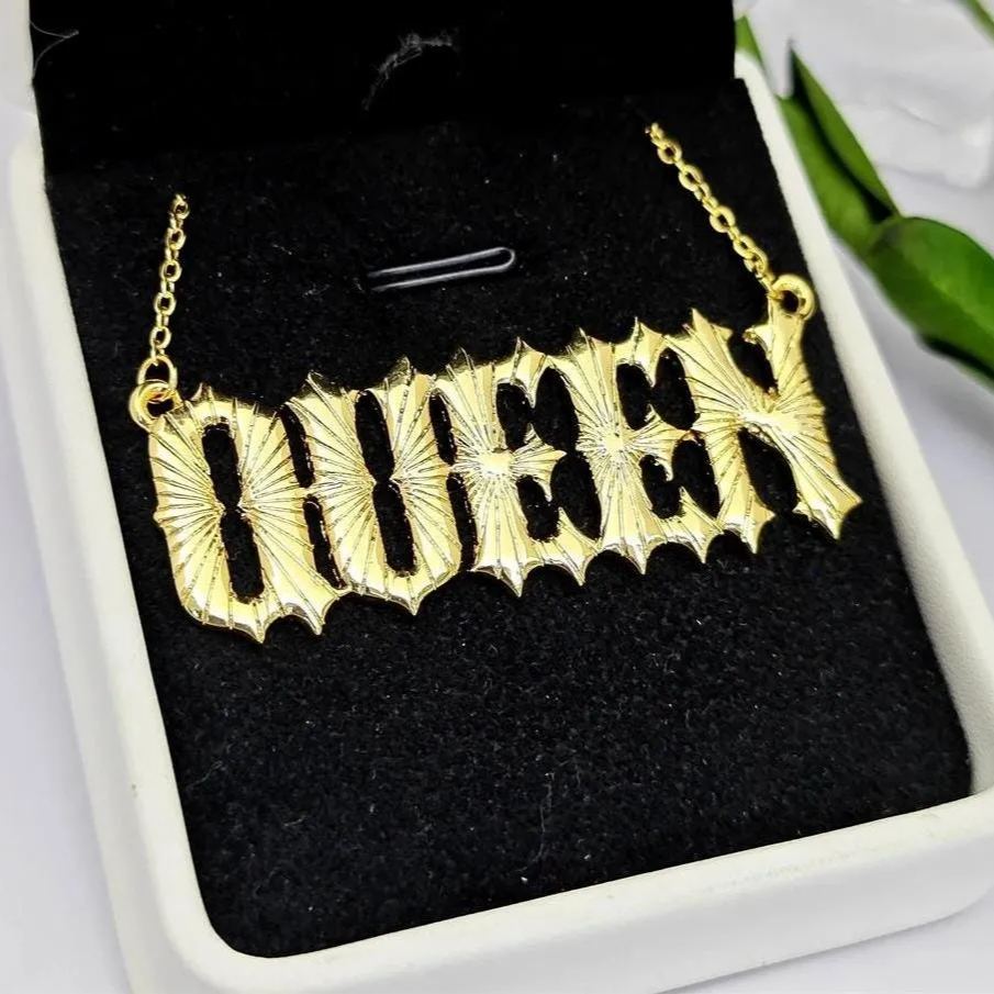 [Copy]Unicorn Charm Name Necklace