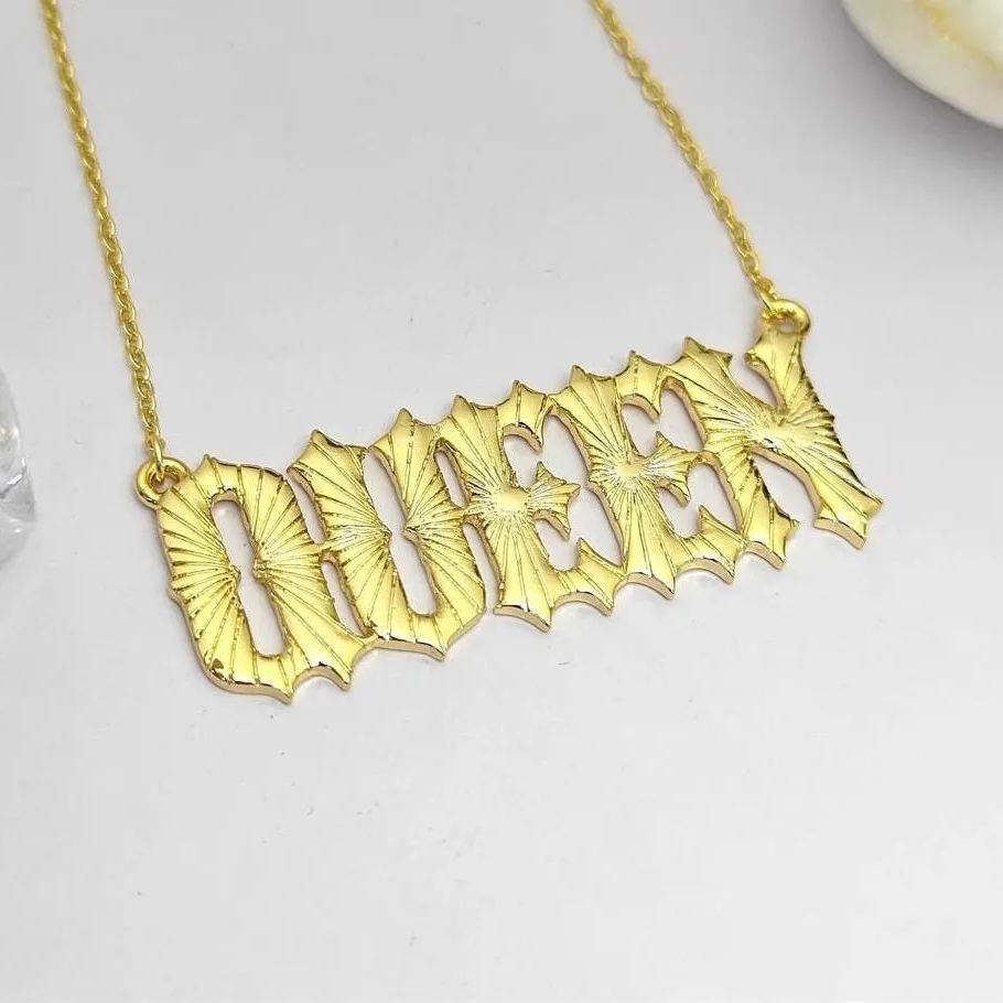 [Copy]Unicorn Charm Name Necklace