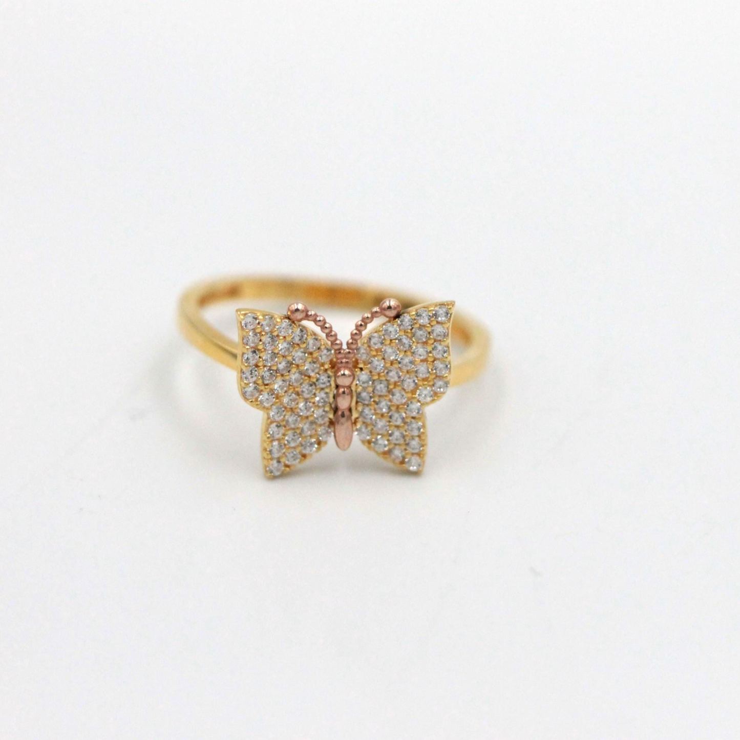 Gold Butterfly Ring