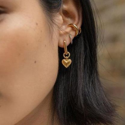 [Copy]Personalized Purple Acrylic Initial A-Z Letter Twist Hoop Earrings