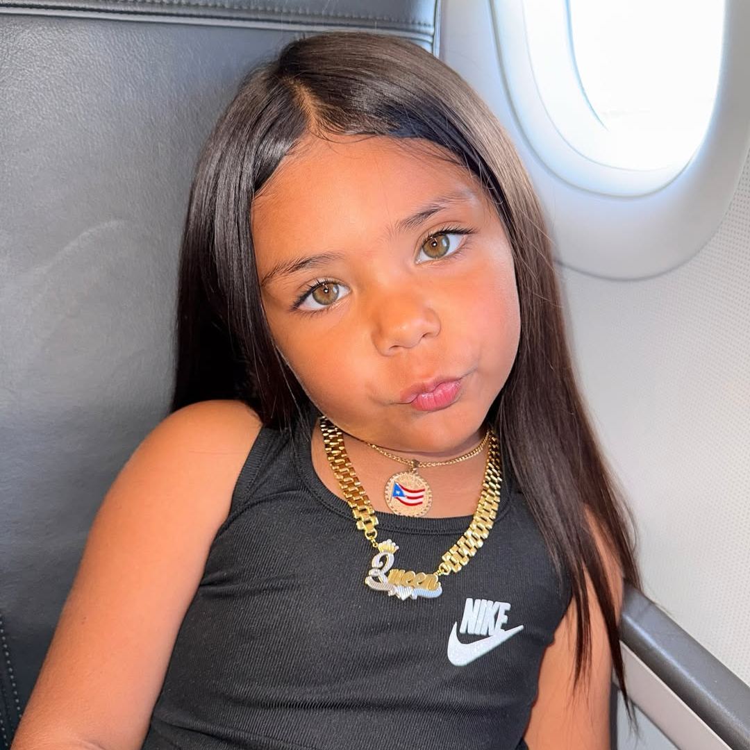 Rx Link Chain Custom Two Tone Double Plate Crown Heart Name Necklace