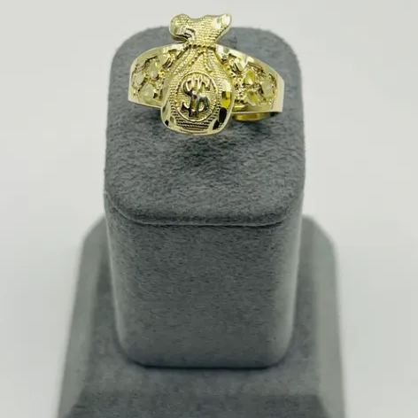 Gold Plated RX Wallet Ring