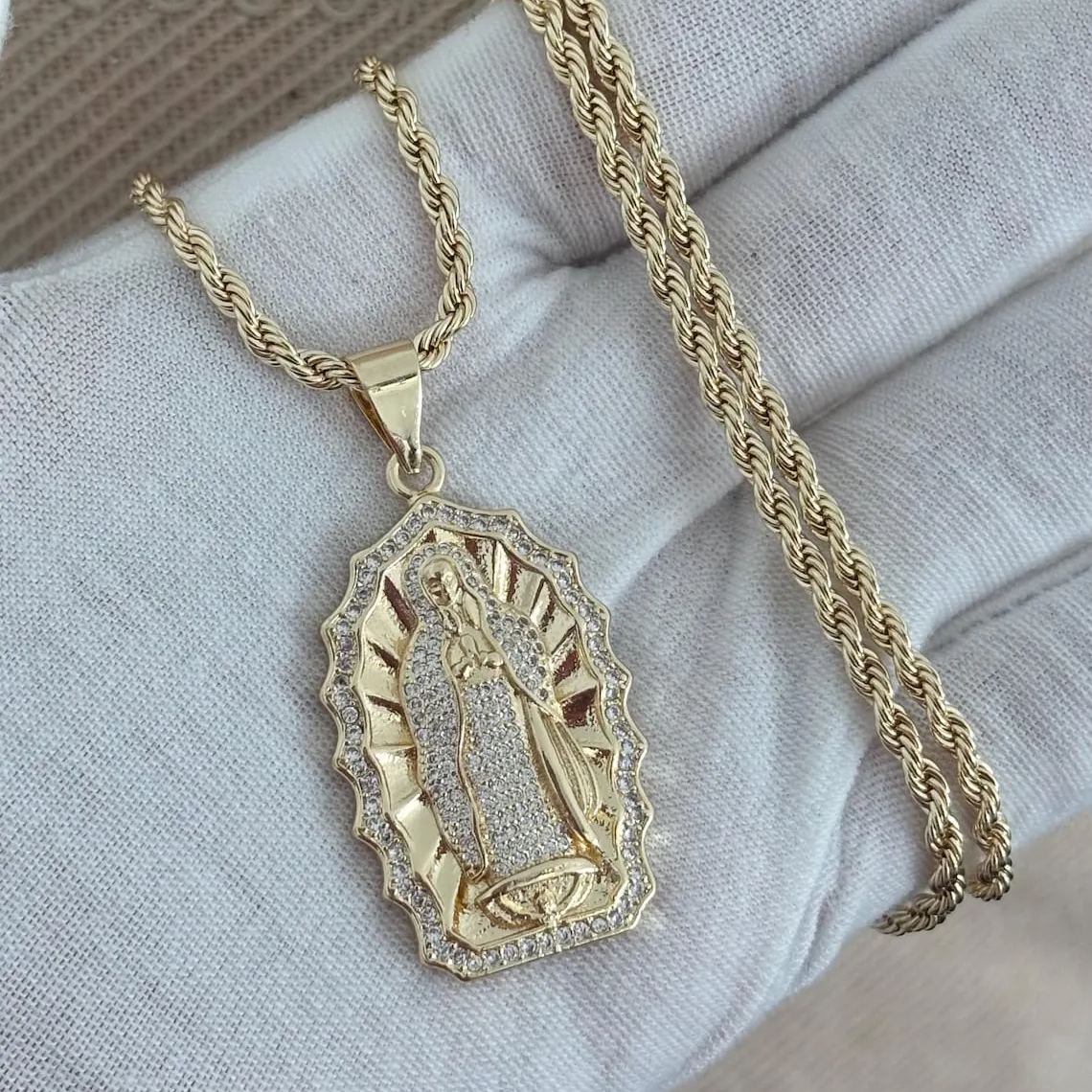 [Copy]Gold Plated 1 to 4 Names Heart Pendant Necklace Family Gifts