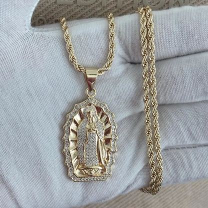 [Copy]Gold Plated 1 to 4 Names Heart Pendant Necklace Family Gifts