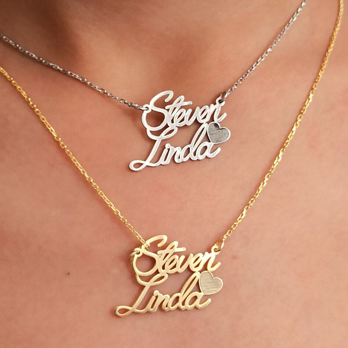 [Copy]Custom Personalized Crown Name Necklace Box Chain