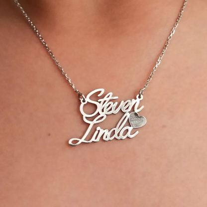 [Copy]Custom Personalized Crown Name Necklace Box Chain