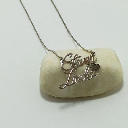 [Copy]Custom Personalized Crown Name Necklace Box Chain