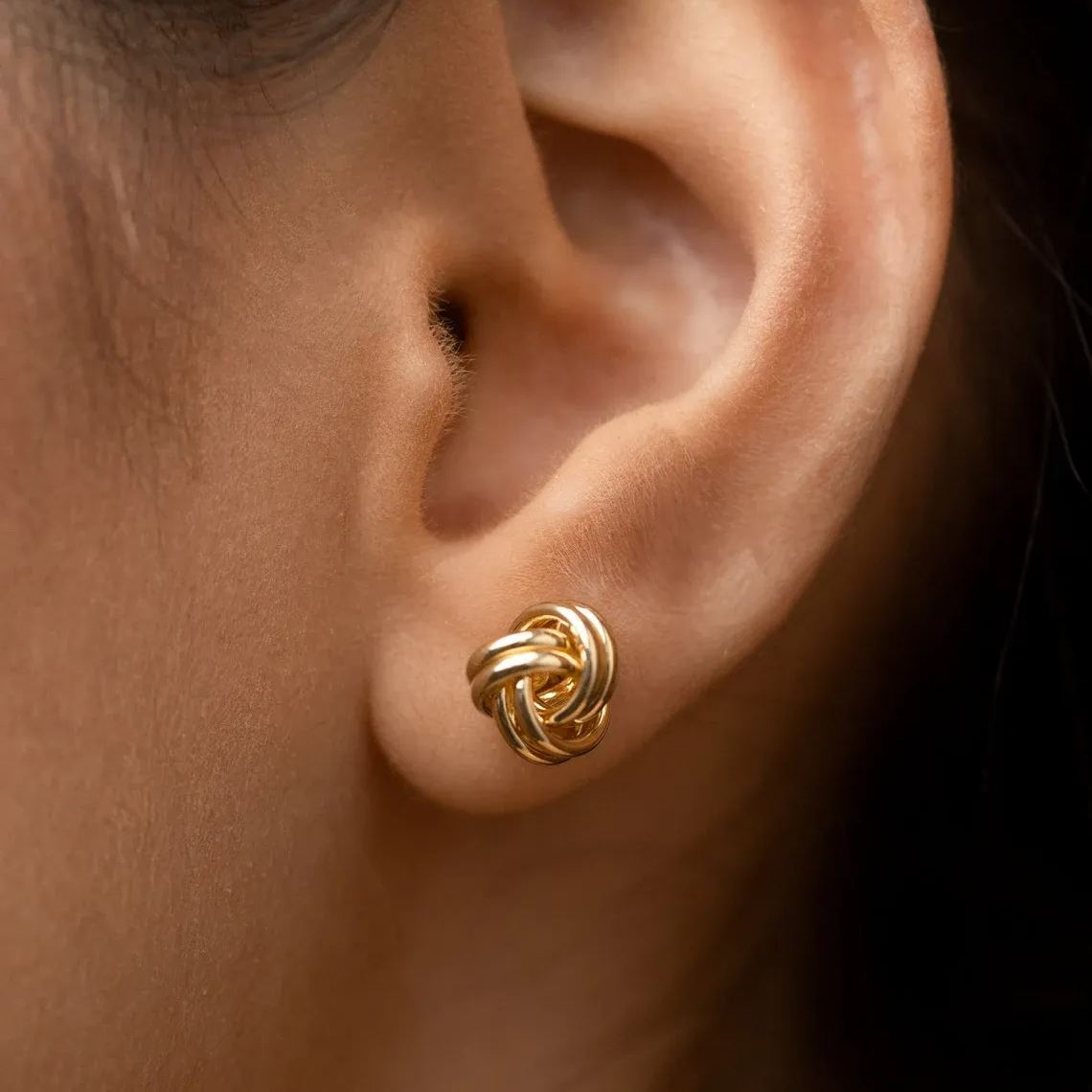 [Copy]Personalized Heart Name Earrings Gold Plated