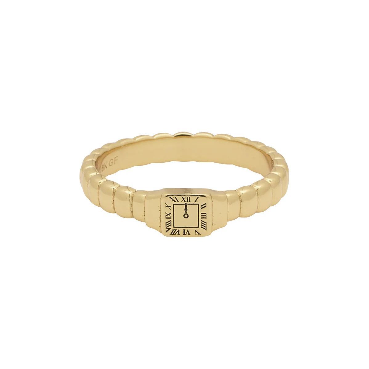 Gold Plated Midnights Watch Ring