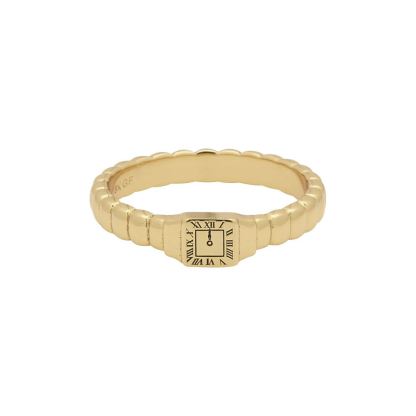 Gold Plated Midnights Watch Ring