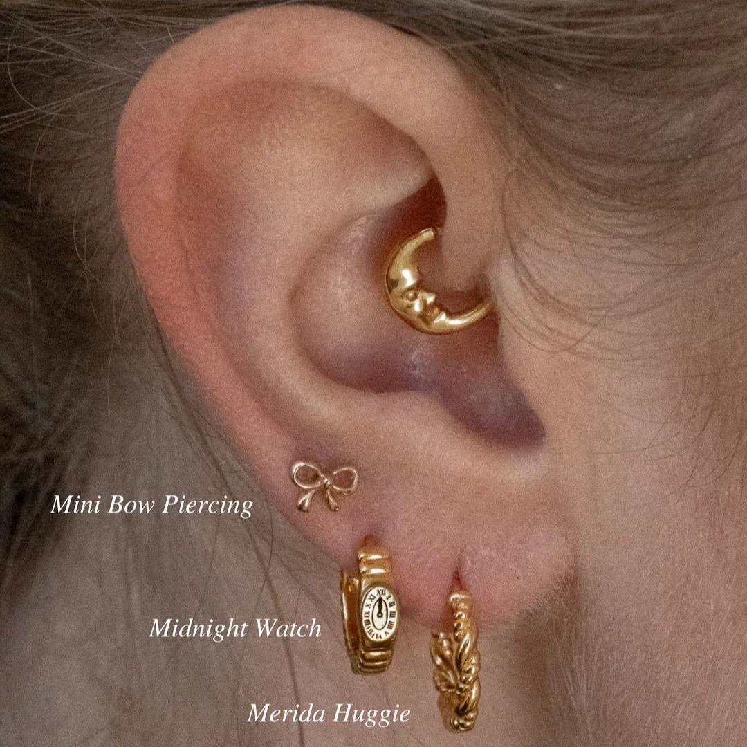 Midnights Watch Hoops Earrings