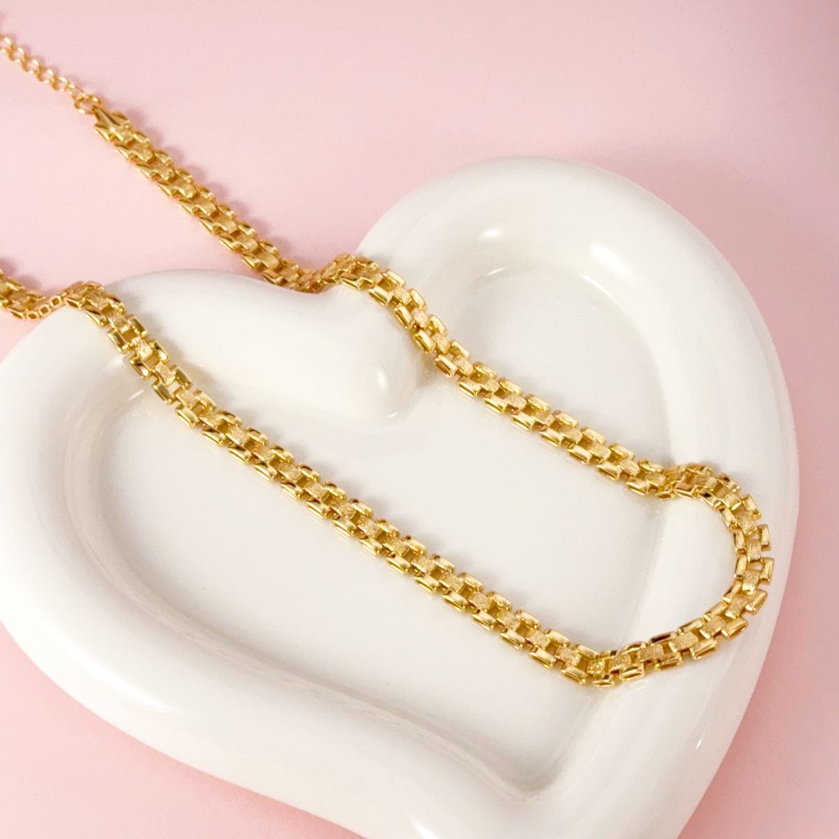 Gold Plated Rx Chain Presidential Chain Link Necklace – silviax
