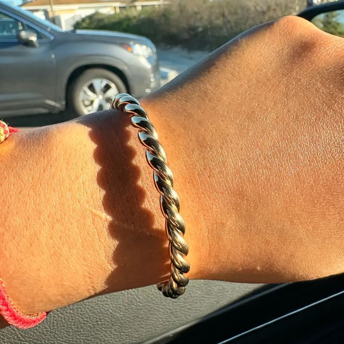 [Copy]Custom Engraved Name Open Cuff Bangle Bracelet