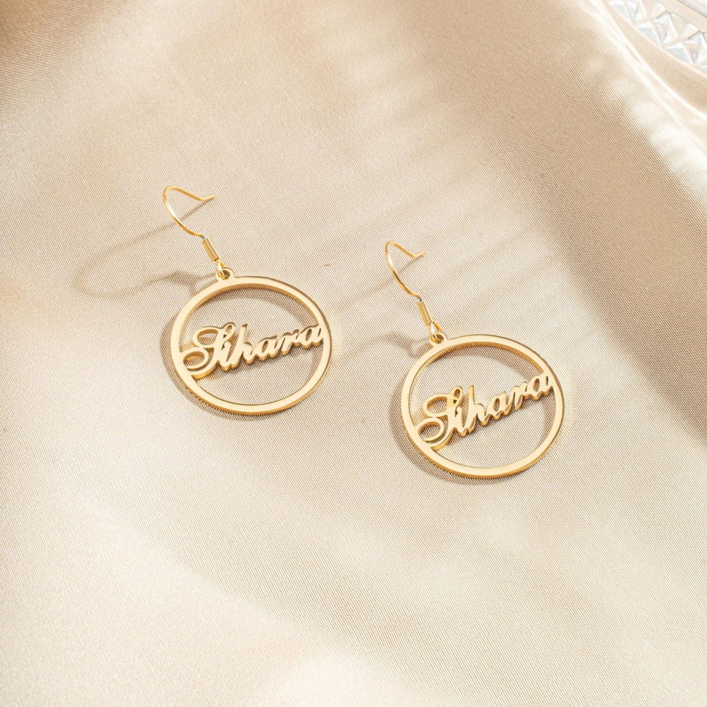 Personalized Name Dangle Earrings
