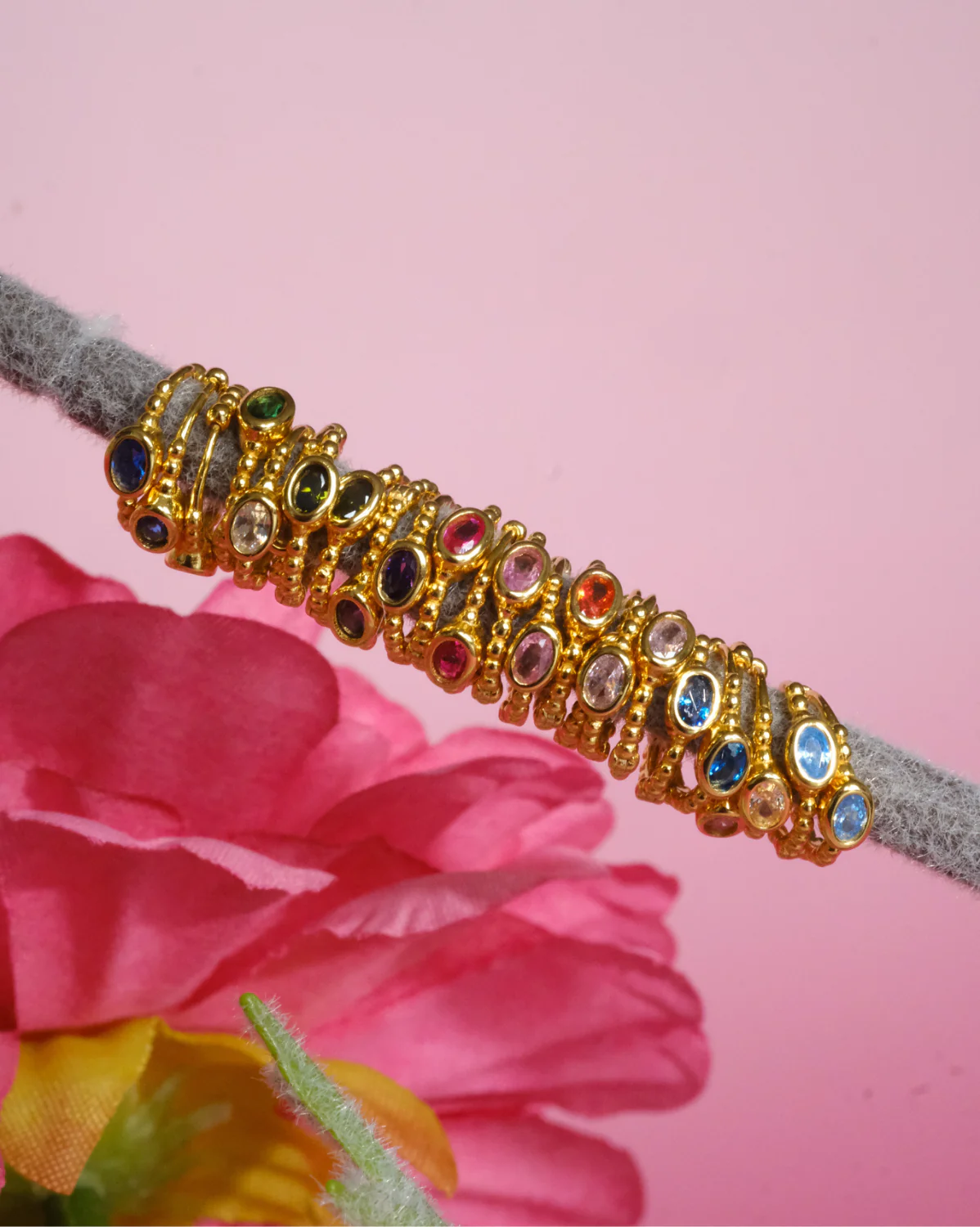 Gold Plated Birthstone Zircon Earrings
