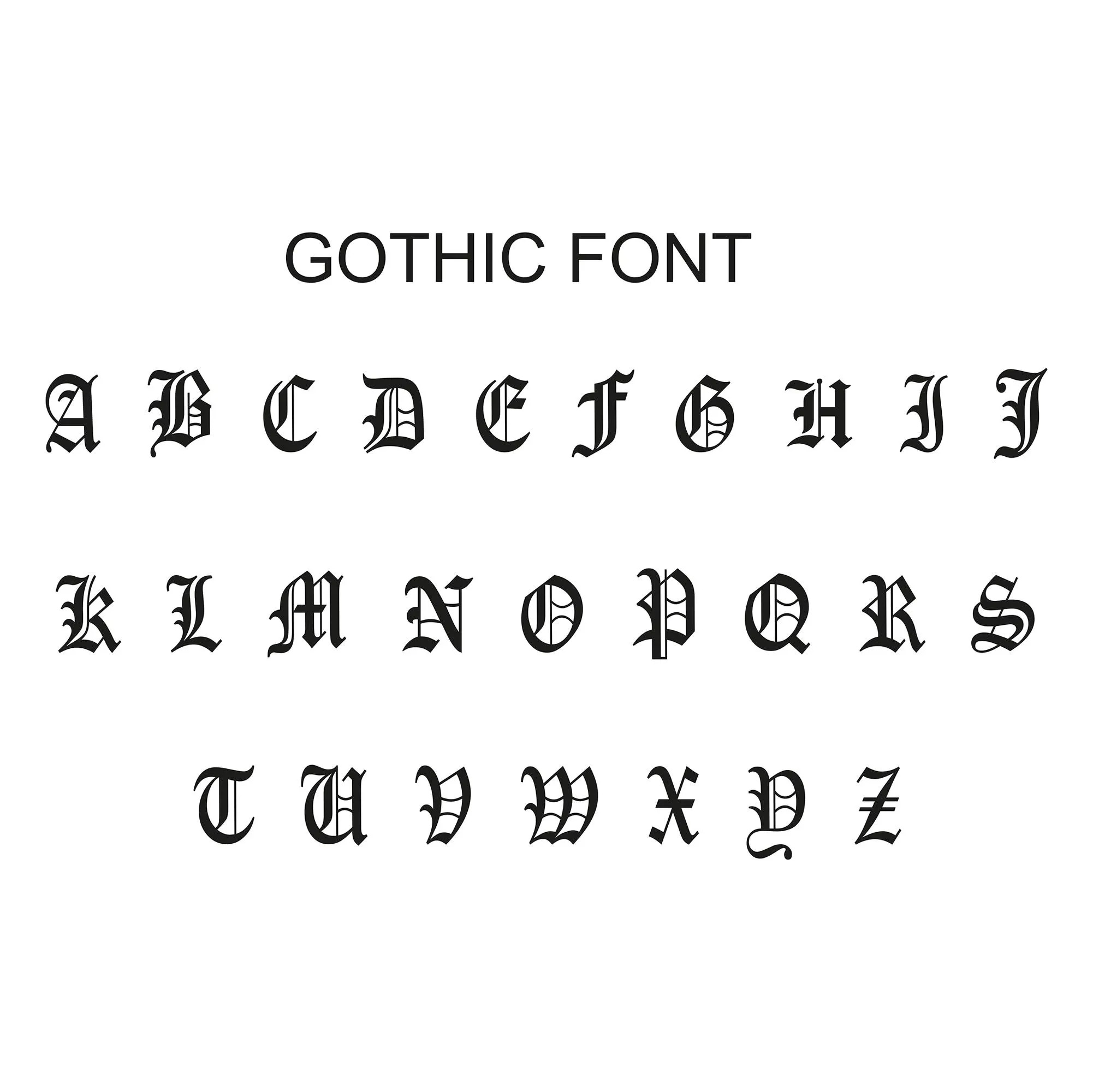 Personalized Vintage Gothic Ring