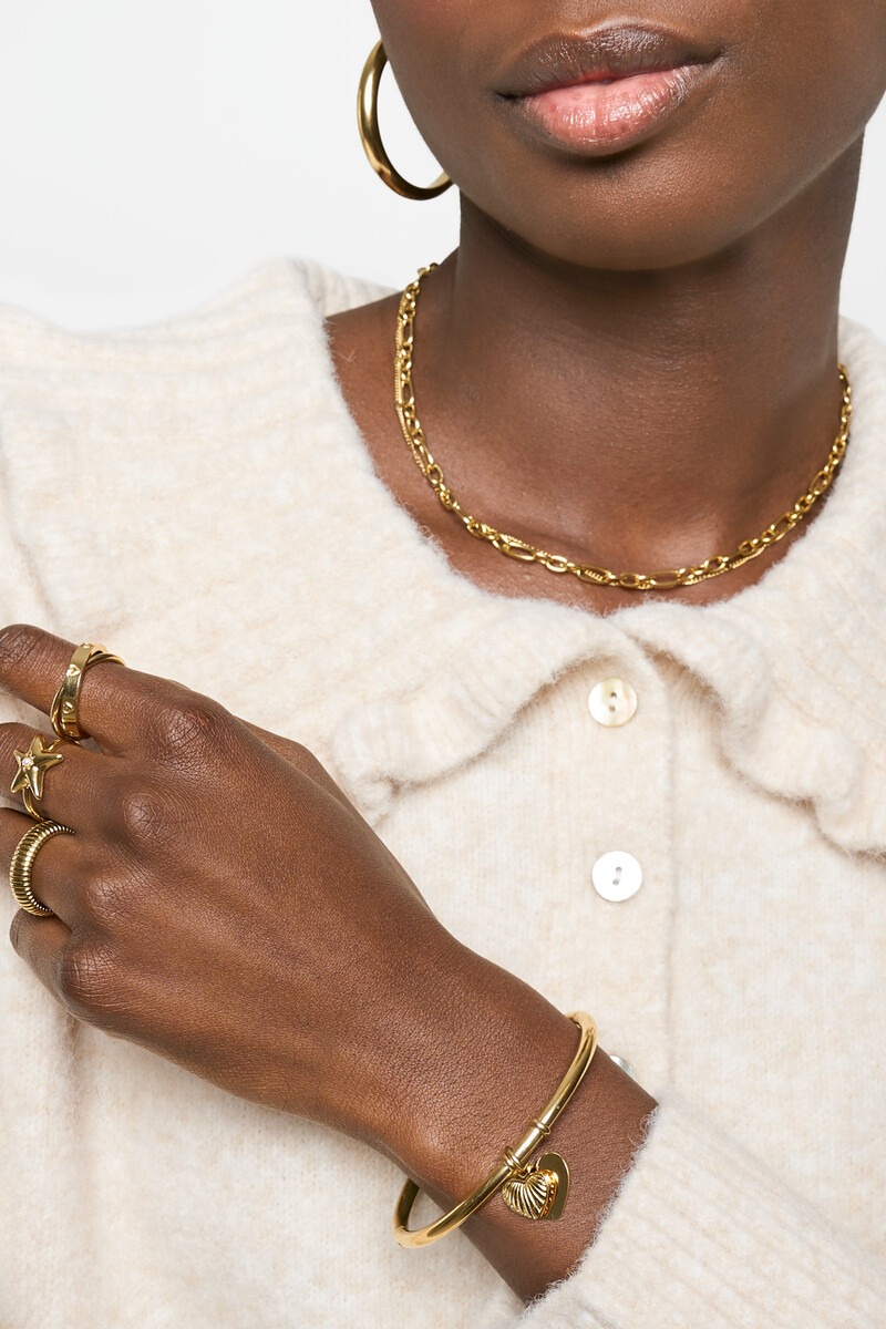 Love Charm Simple Bracelet