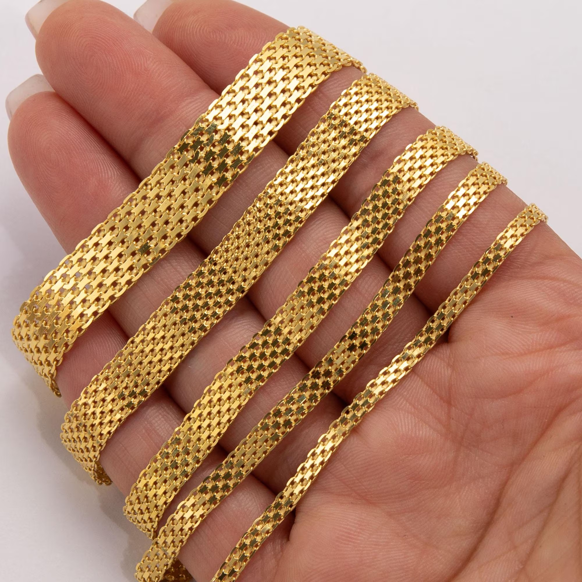 Diamond Cut Bismark Chain Bracelet