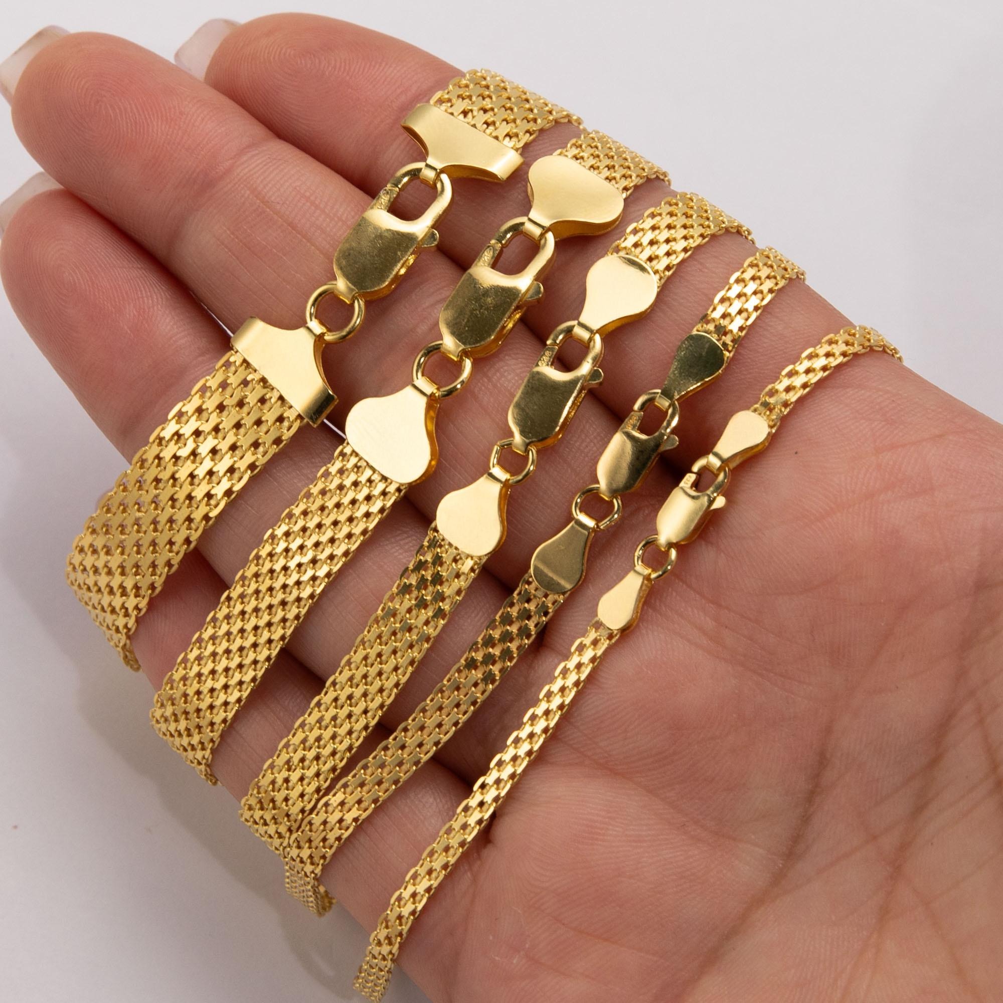 Diamond Cut Bismark Chain Bracelet