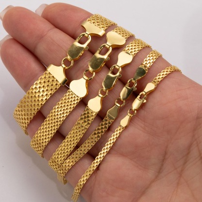 Diamond Cut Bismark Chain Bracelet