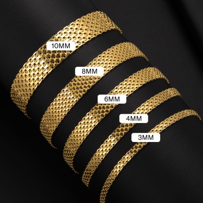 Diamond Cut Bismark Chain Bracelet