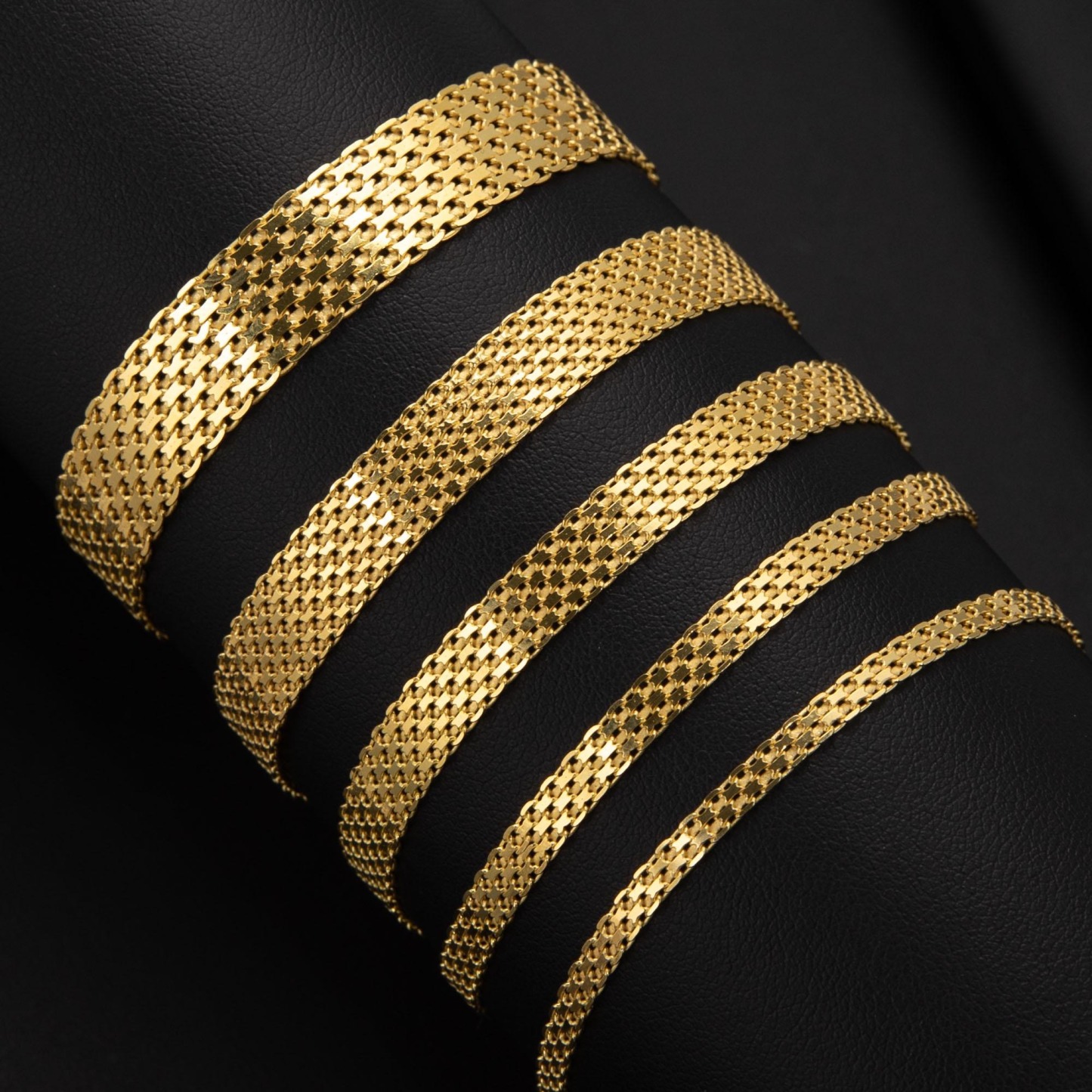 Diamond Cut Bismark Chain Bracelet