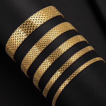 Diamond Cut Bismark Chain Bracelet