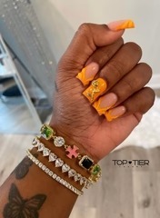 Gold Plated Colorful Bracelet