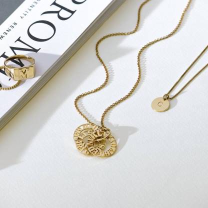 Tokens of Love Necklace Personalized Name Necklace