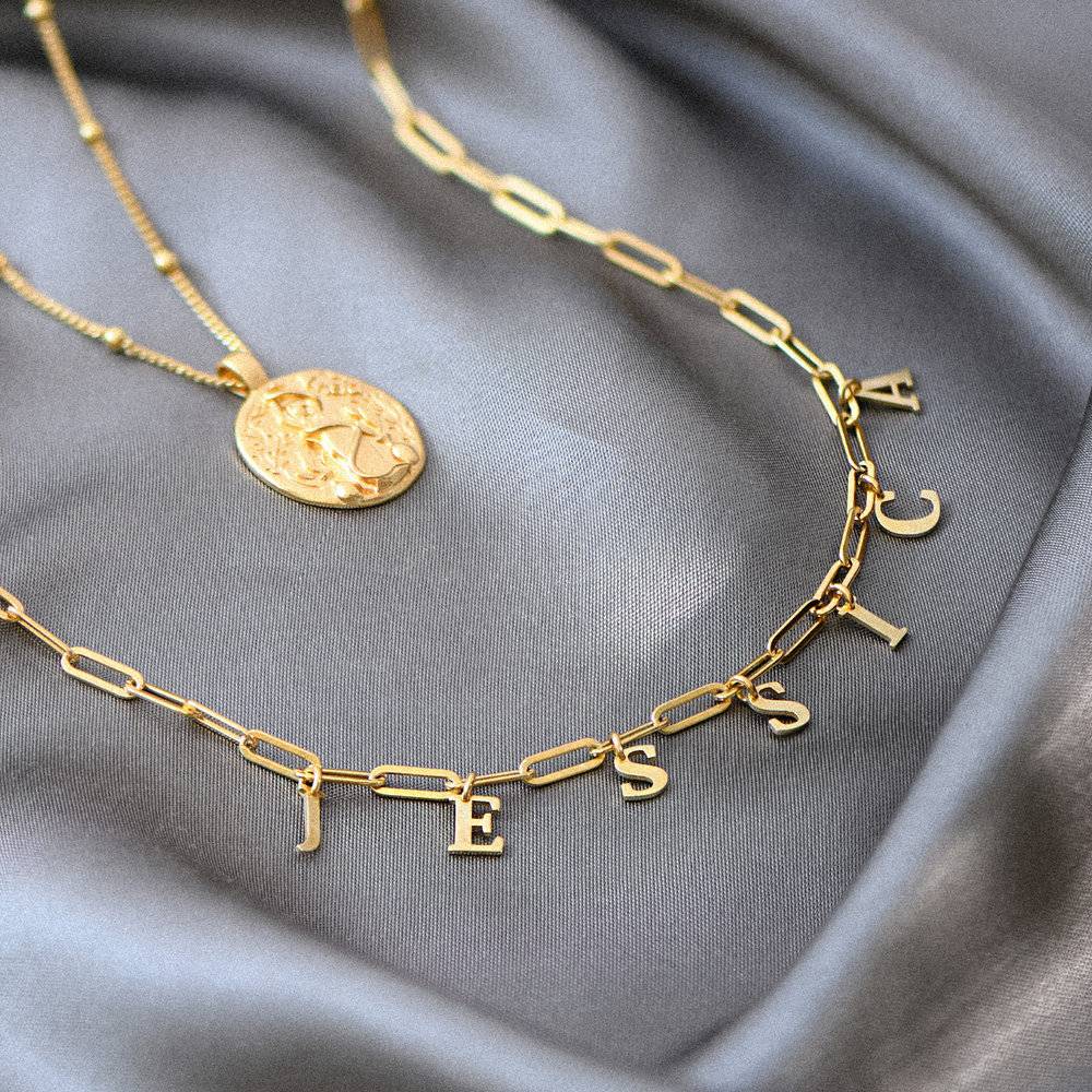 What’s My Name Link Choker Custom Name Necklace