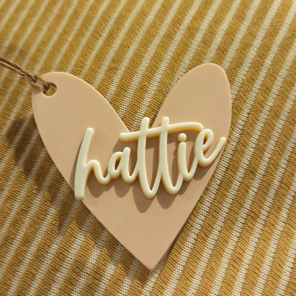 Personalized Lovely Valentine's Day Name Tags | ValGift11