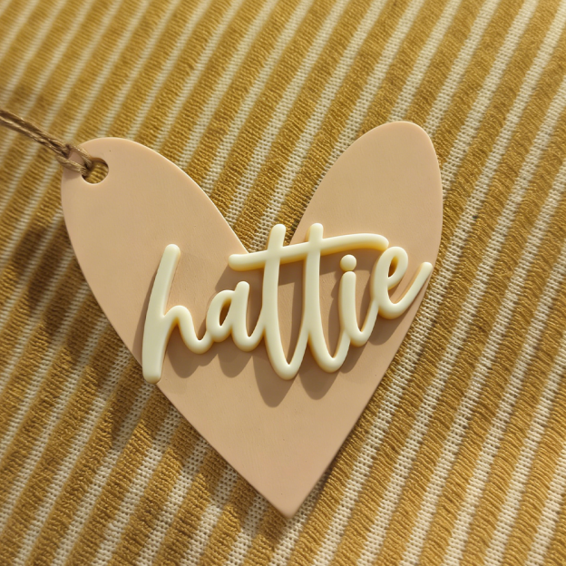 Personalized Lovely Valentine's Day Name Tags | ValGift11