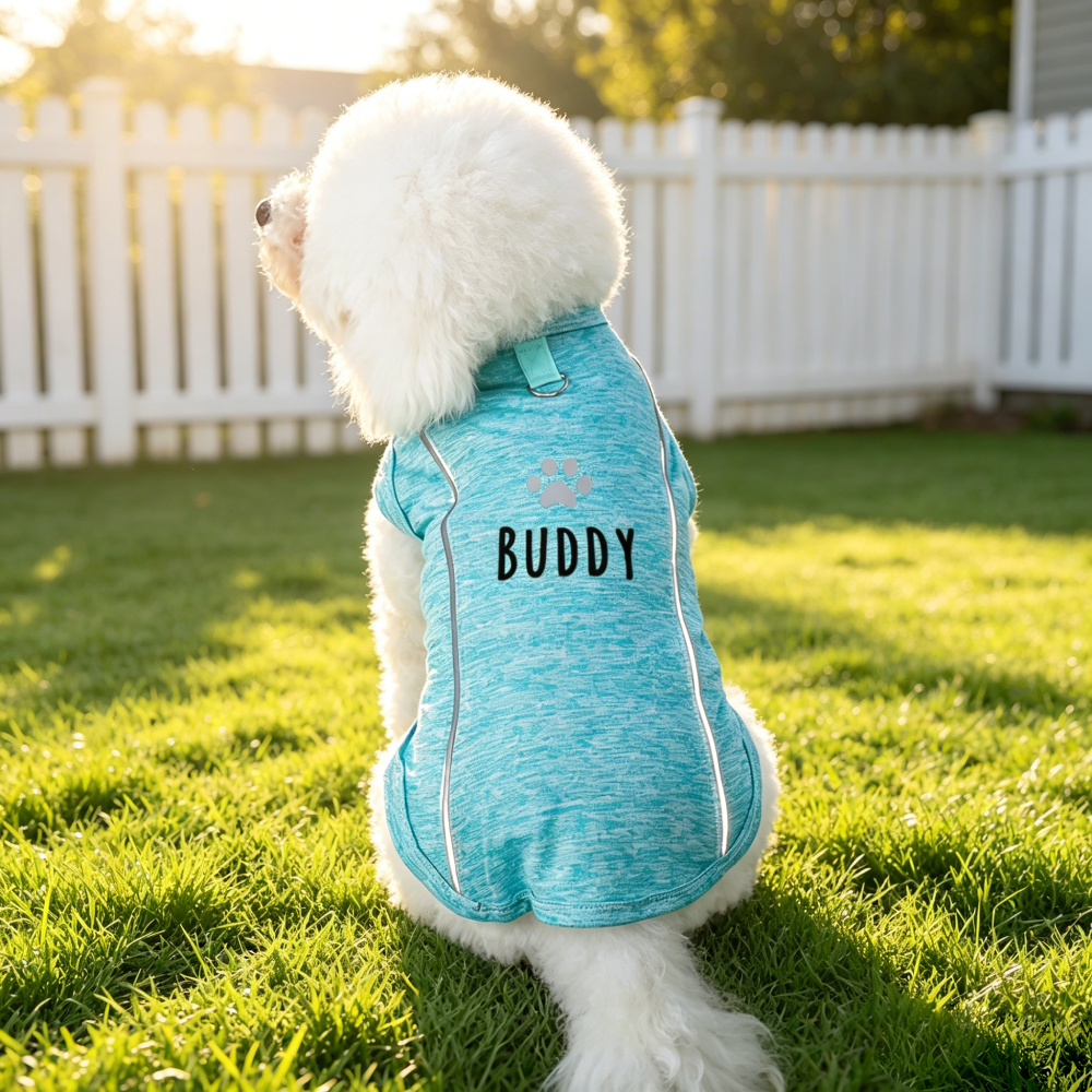 Personalized Glow Safe Active Flex Pet Sport Shirt | MNCloth235