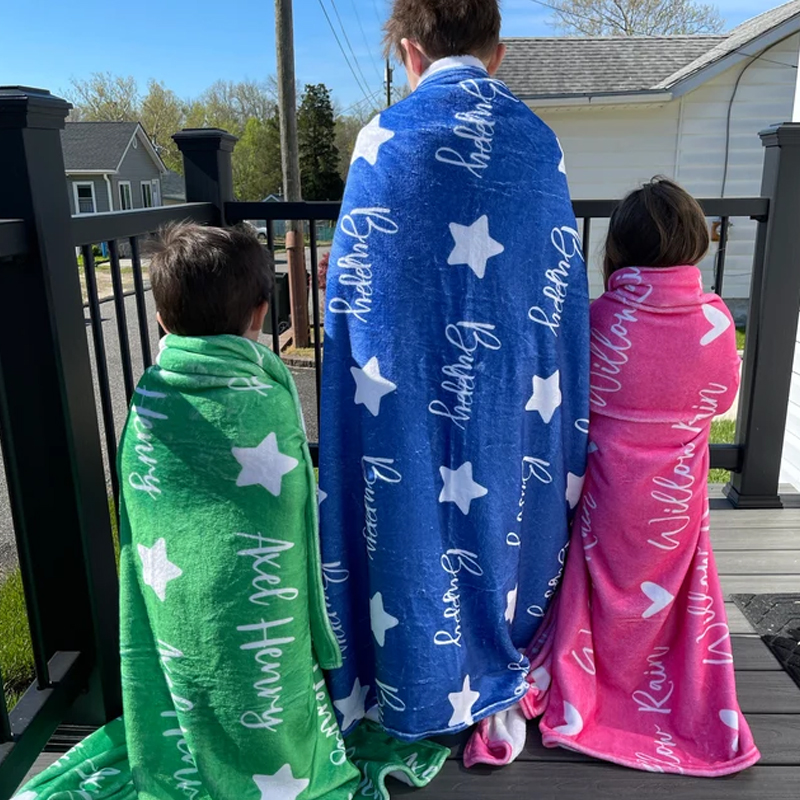 Personalized Lovely Kid Blanket for Comfort & Unique | BKKid126