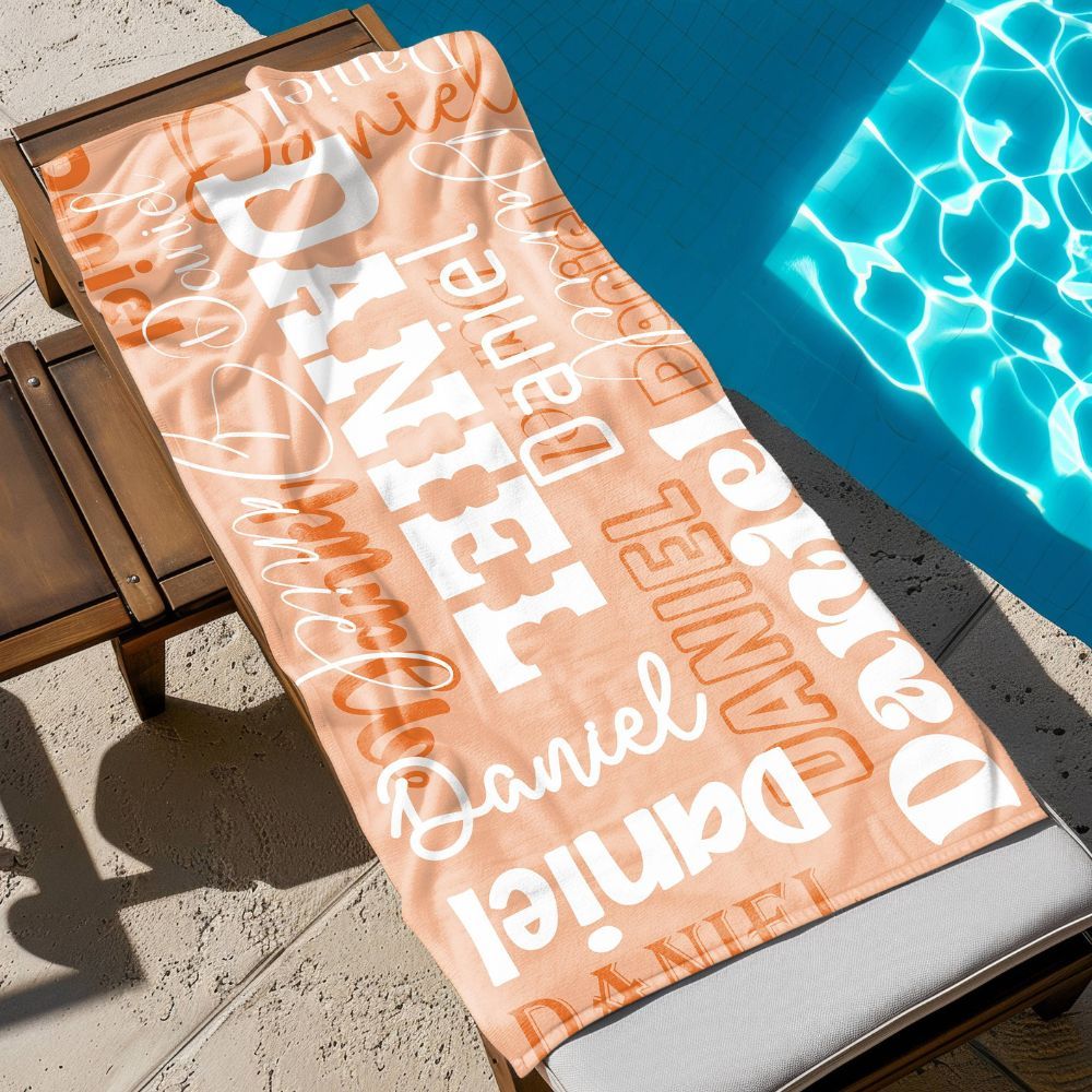 Personalized Lovely Kid Towel for Summer & Beach | CWTowel147