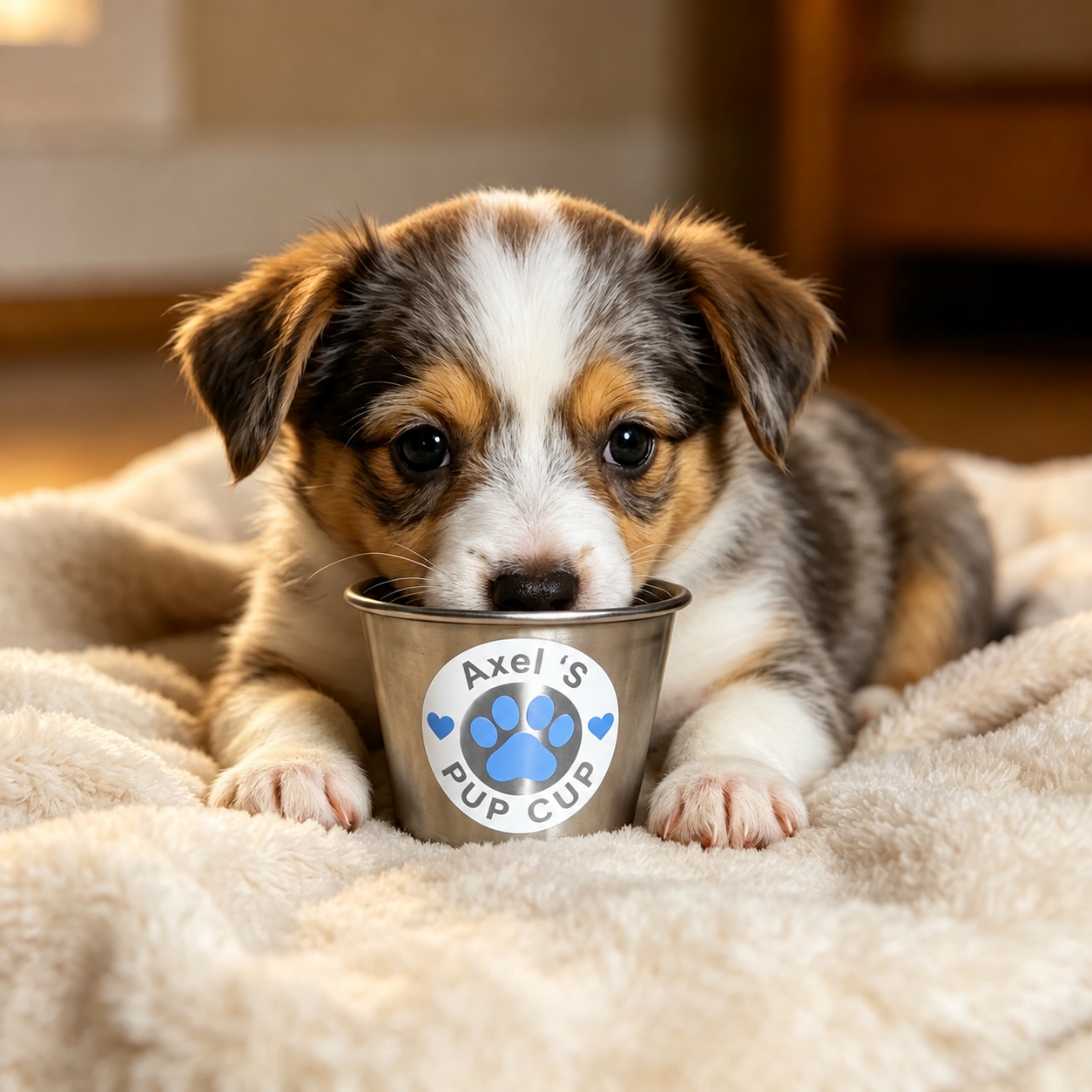 Personalized Valentine’s Day Pet Gift Pup Cup Mug | BKPet285