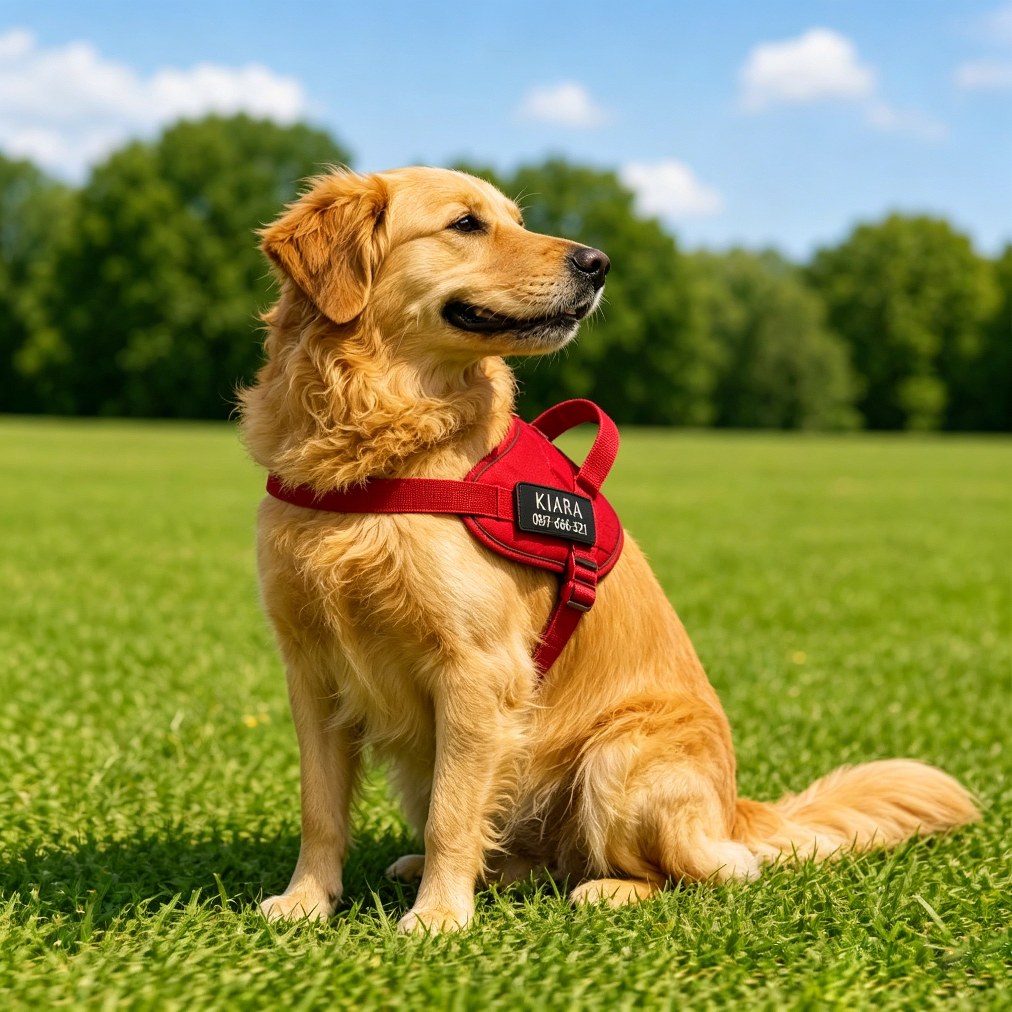 Personalized Adjustable Reflective Pet Vest No Pull Dog Harness | MNAccs111