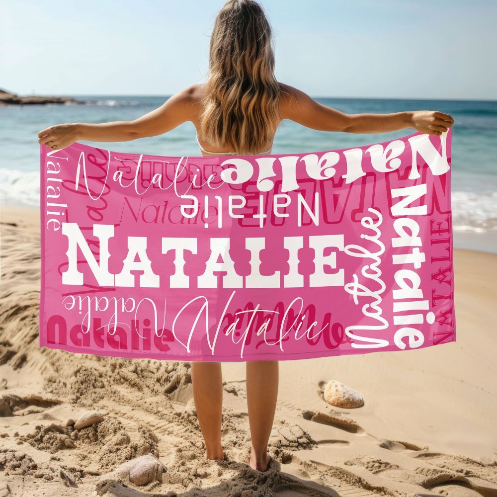 Personalized Lovely Kid Towel for Summer & Beach | CWTowel147