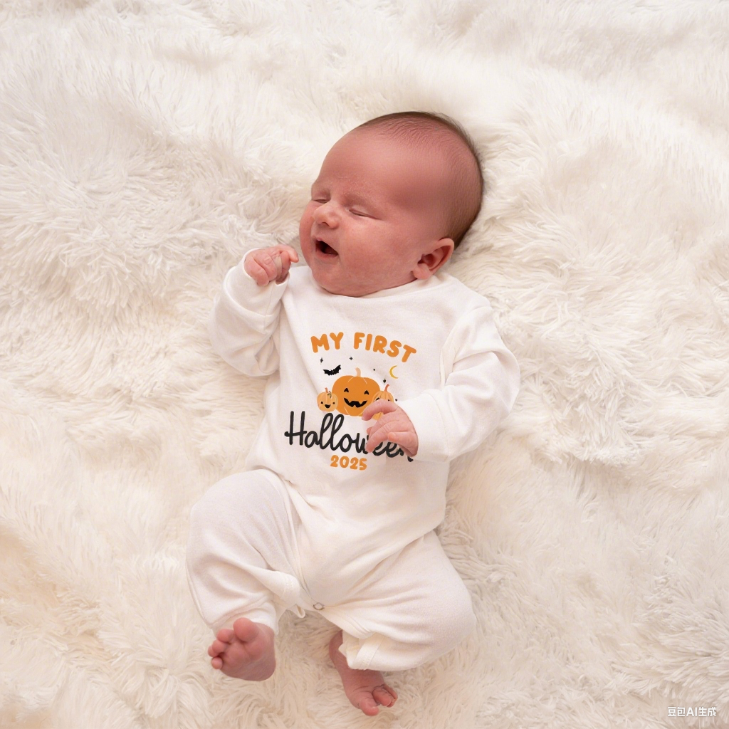 Personalized Baby My 1st Halloween Outfit with Hat | CWHalloween61