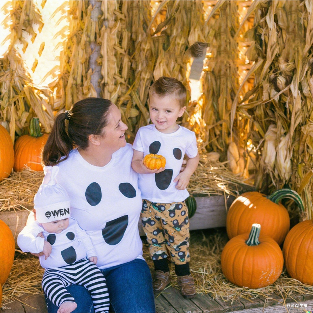 Personalized Baby Ghost Outfit Set | CWHalloween63