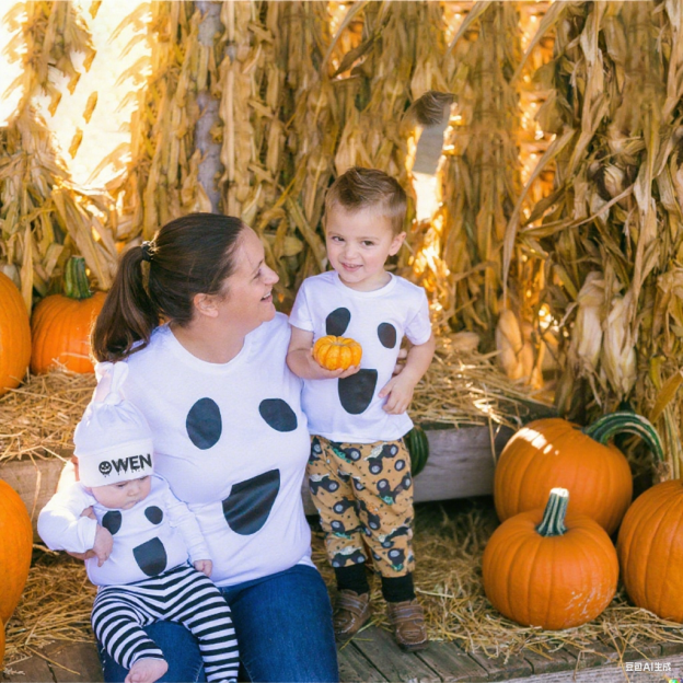 Personalized Baby Ghost Outfit Set | CWHalloween63