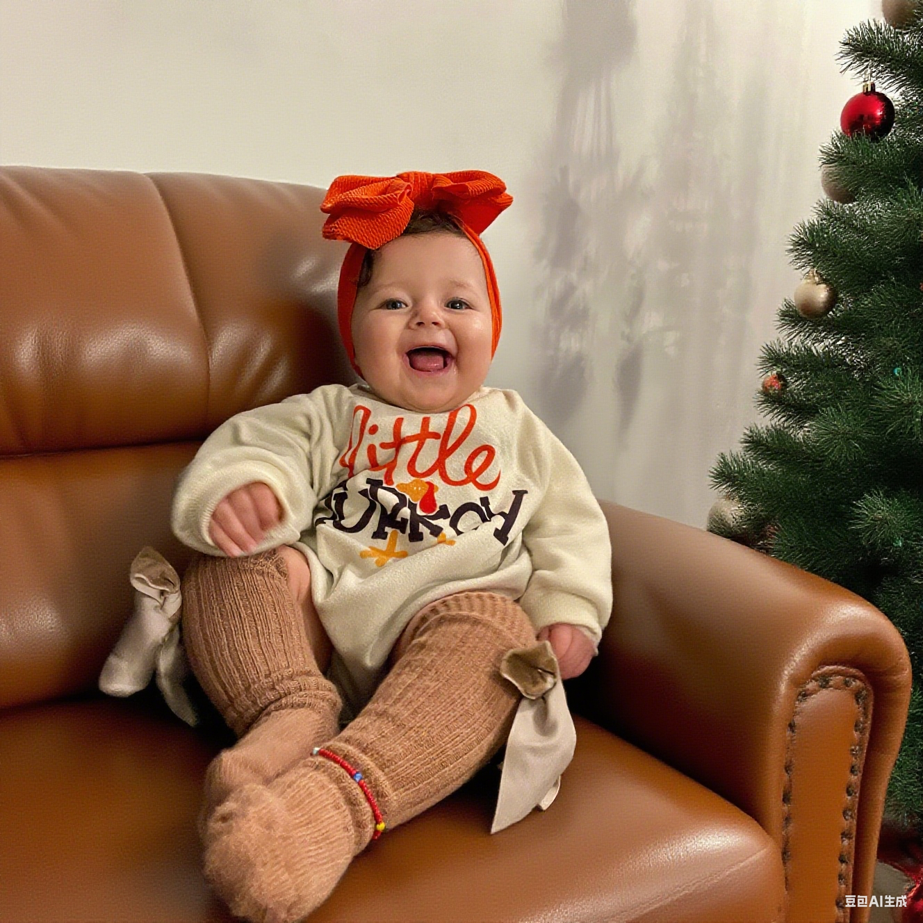 Personalized Thanksgiving Baby Girl Outfit | CWThanks01