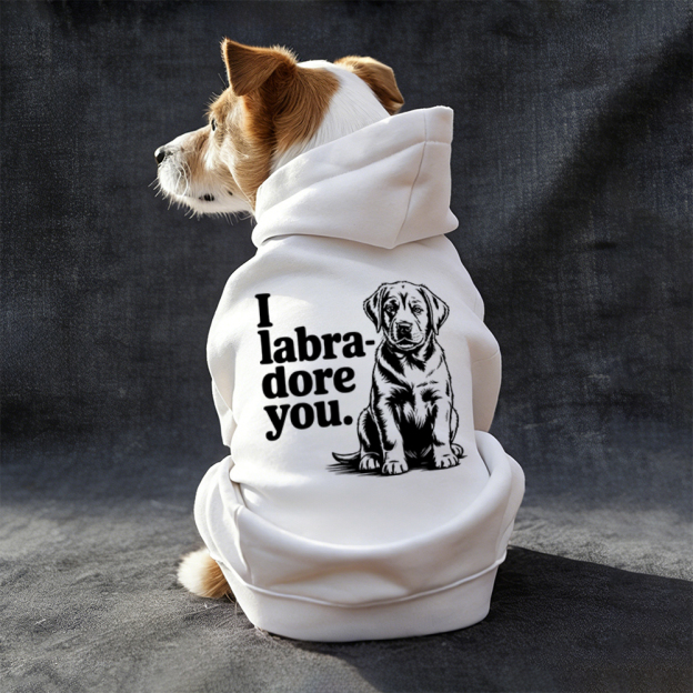I Iabra dore you Puppy Hoodie | BKPet315