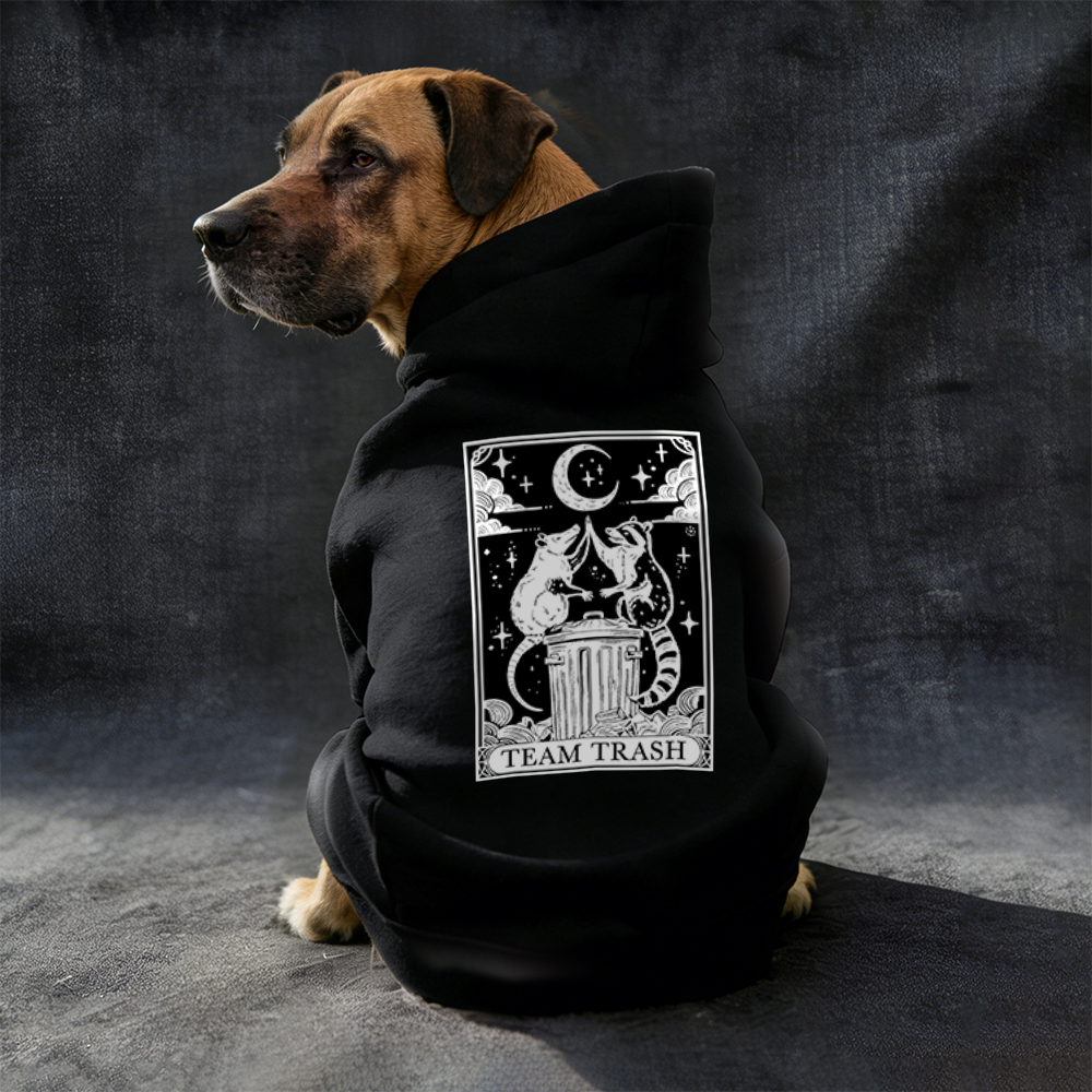 TEAM TRASH Puppy Hoodie | BKPet322