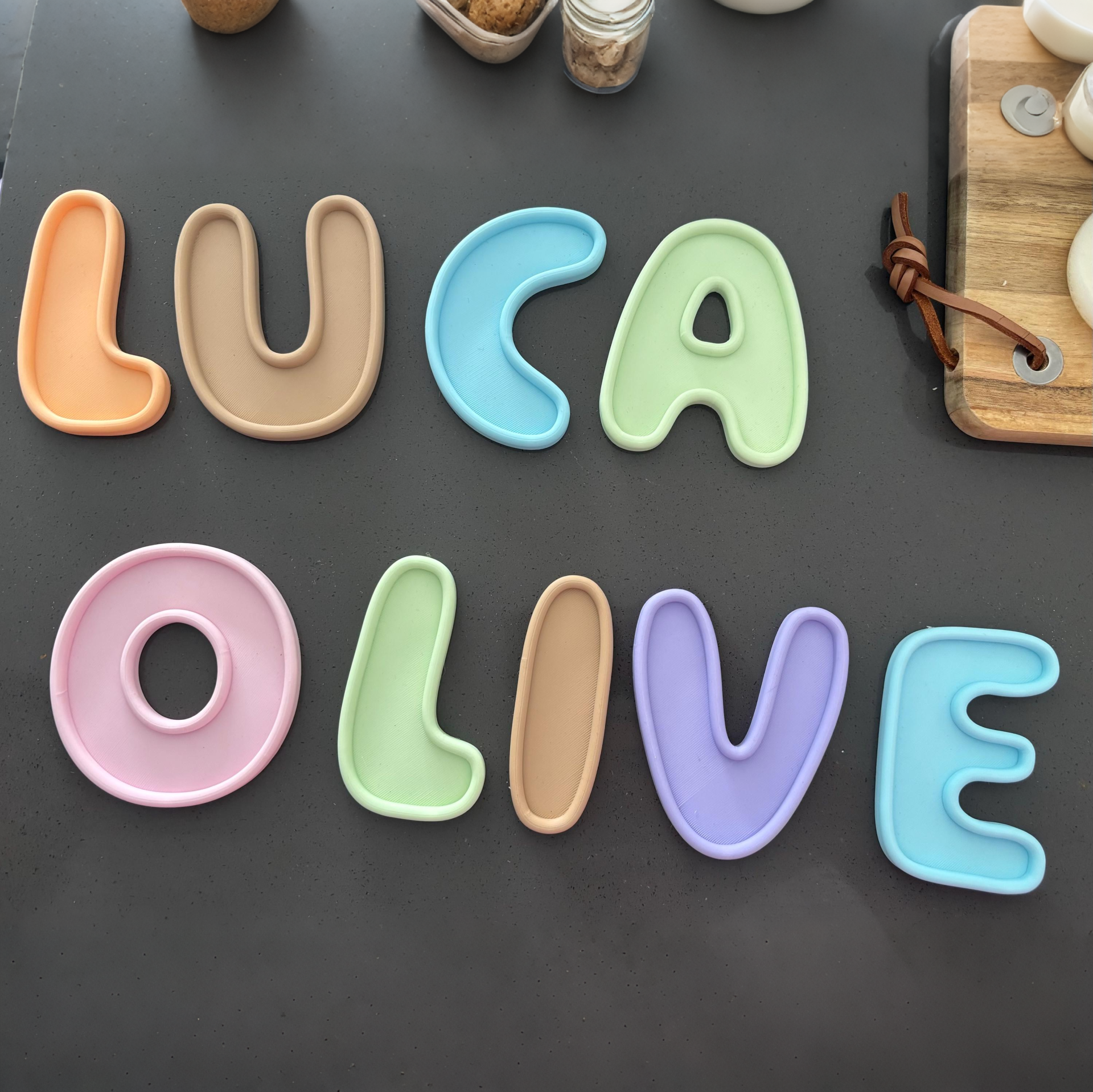 Personalized Printed Letters for Kids' Room Decoration | CWGift66