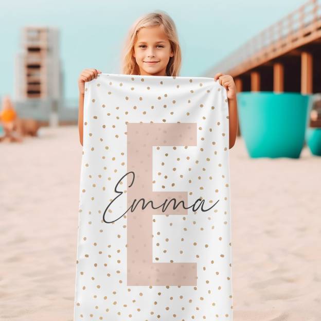 Personalized Lovely Kid Towel for Summer & Beach | CWTowel87