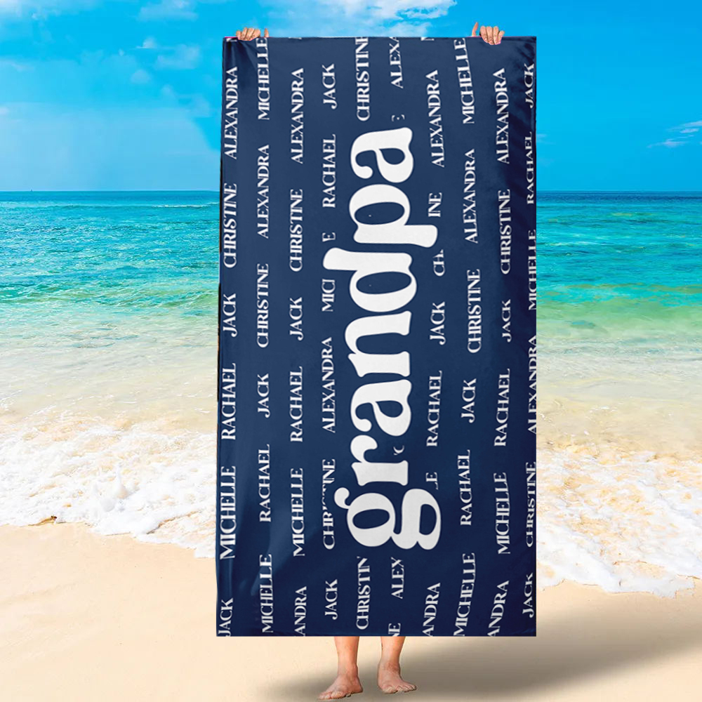 Personalized Lovely Kid Towel for Summer & Beach | CWTowel104